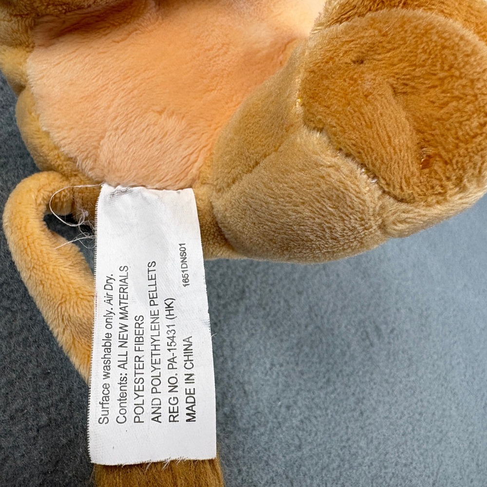 Disney Lion King Nala Plush Stuffed Animal Just Play 7 Inch Tan Lion Cub Toy - Picture 8 of 8